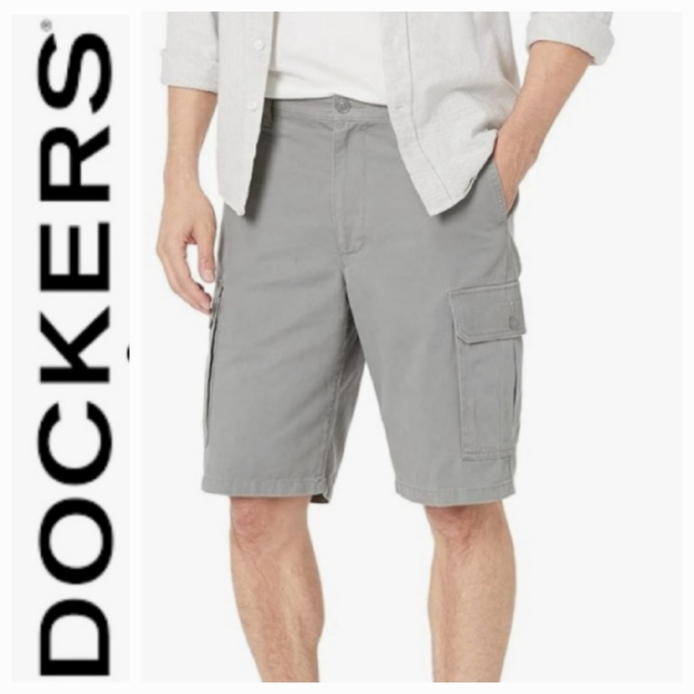 Dockers Men's Khakis Cargo Shorts